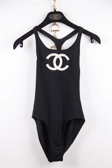 chanel one piece swimsuit|CHANEL One Piece Swimwear for Women for sale .